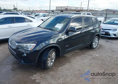 2015 BMW X3 xDrive28I from USA, damaged, VIN 5UXWX9C59F0D50478